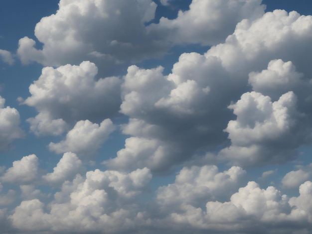 wolken mooi close-up beeld ai gegenereerd