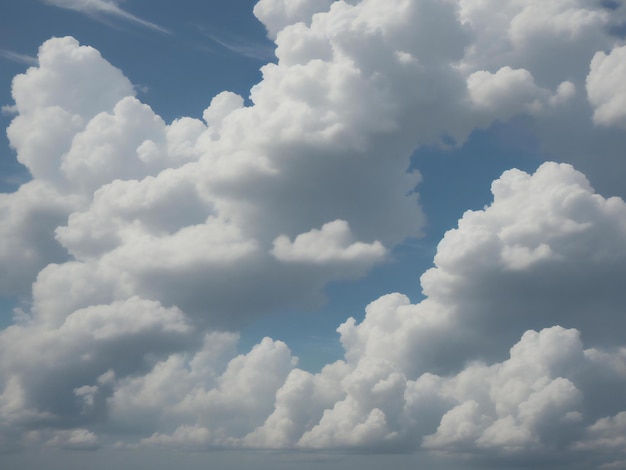 wolken mooi close-up beeld ai gegenereerd