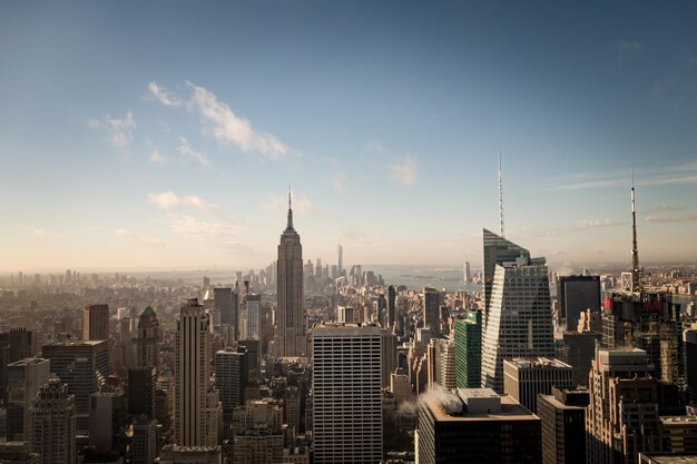 Wolkenkrabbers in New York City