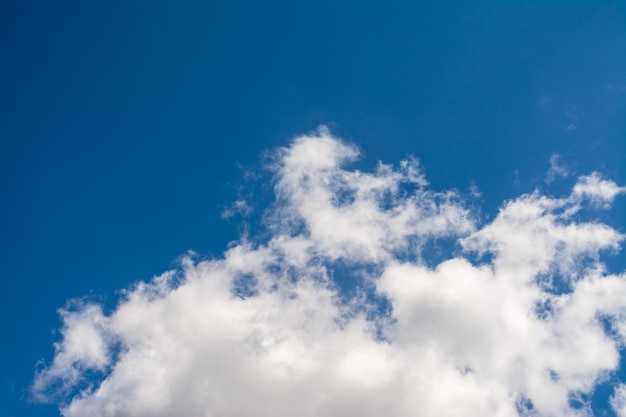 Wolkenlandschap op een zonnige dag