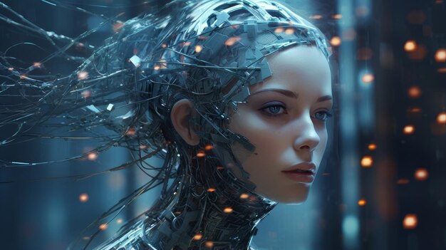 woman artificial intelligence in the human world