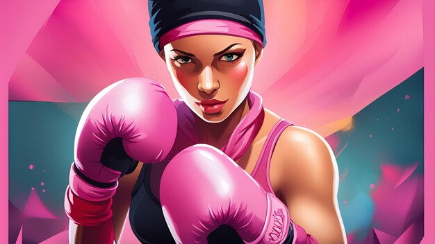 a woman to brave fighters Breast Cancer Awareness