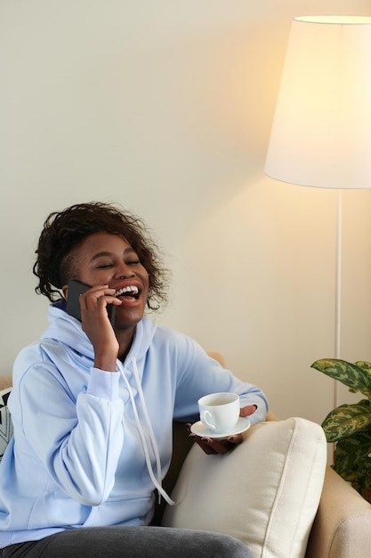 Woman Calling Best Friend