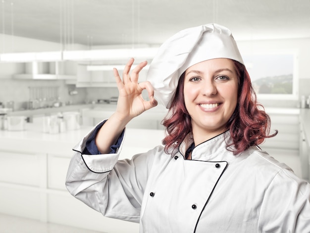 Woman chef