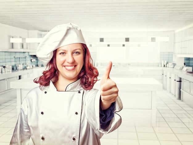 Photo woman chef