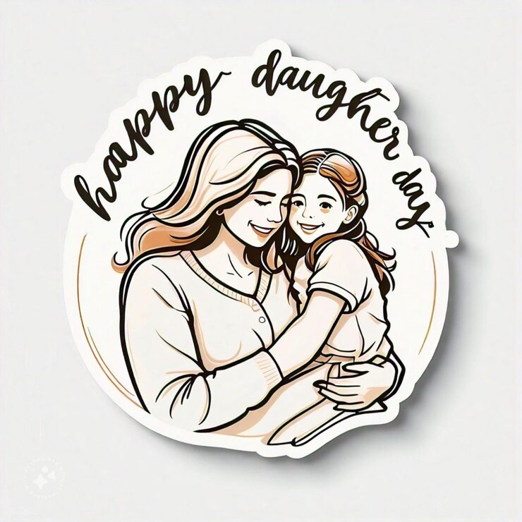 फोटो a woman and a child are holding their mothers head