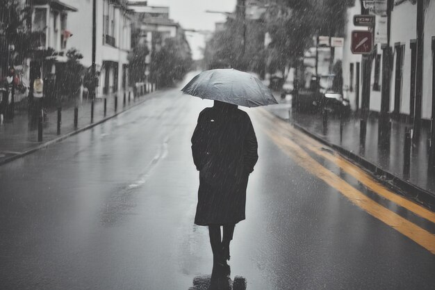 woman in the citywoman in the citywoman with umbrella in rain