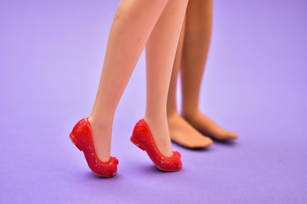 woman doll legs