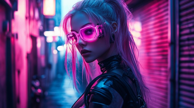 Photo 女性のファッション スタイリッシュな女性の肖像画 流行のドレスを着た美しい女性