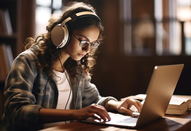 Foto laptop per donne freelance