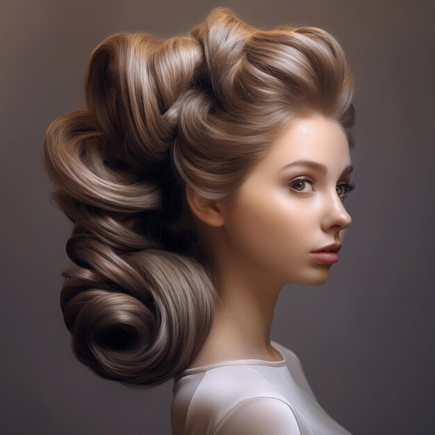 woman hair style