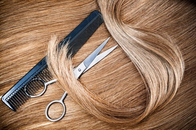 Foto capelli della donna