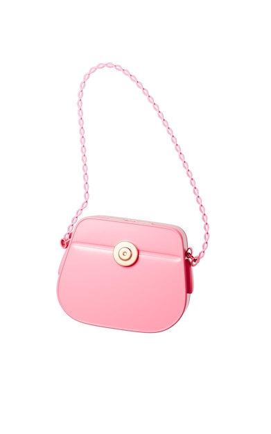 Женская сумочка косметическая сумка торговая сумка модель 3D рендеринг