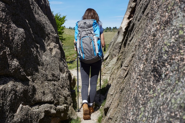 Woman hiker