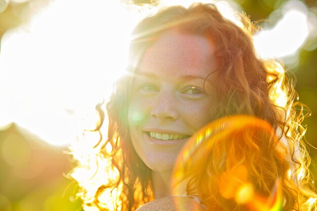 Woman Holding Frisbee in Front of Face