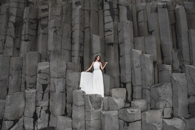 Woman in Iceland