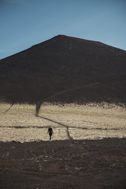 Woman in Iceland