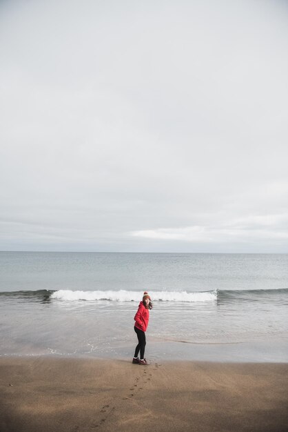 Woman in Iceland