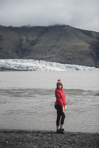 写真 アイスランドの女性