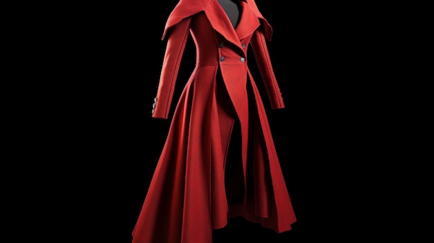 女性ジャケット レッド カーペット コート