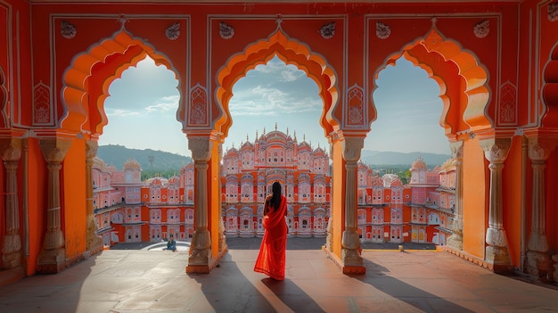 woman in Jaipur