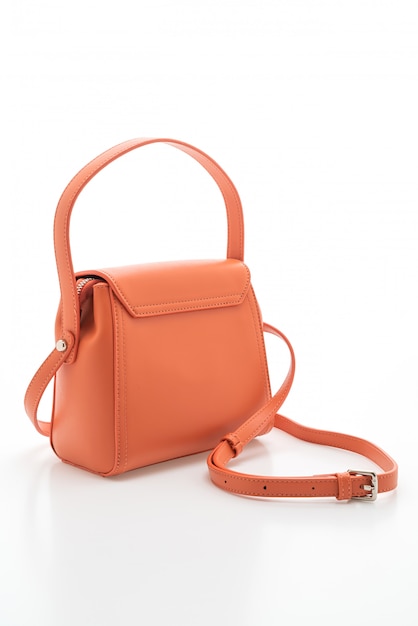 woman leather fashion bag