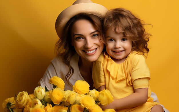 Woman in light attire enjoying time with adorable child