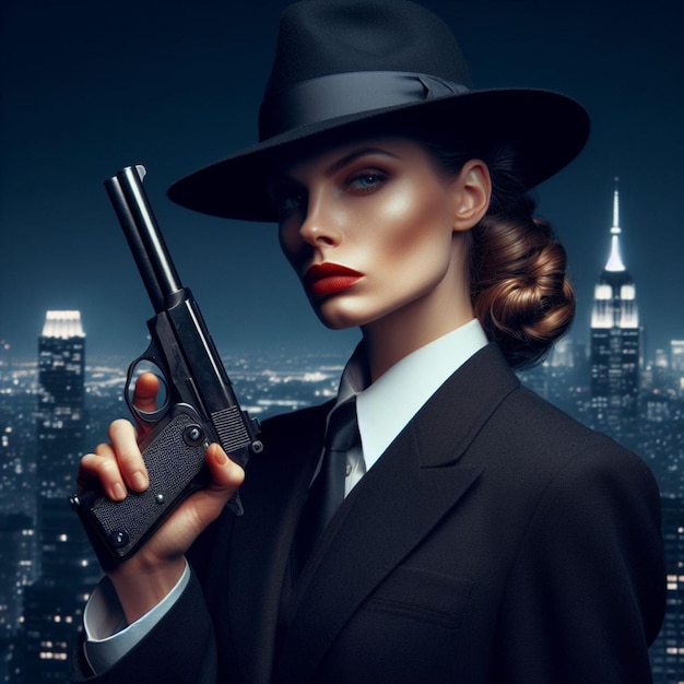 Photo a woman mafia 5