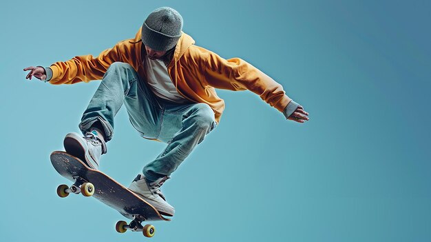 woman and men skateboarder skateboarding in modern city