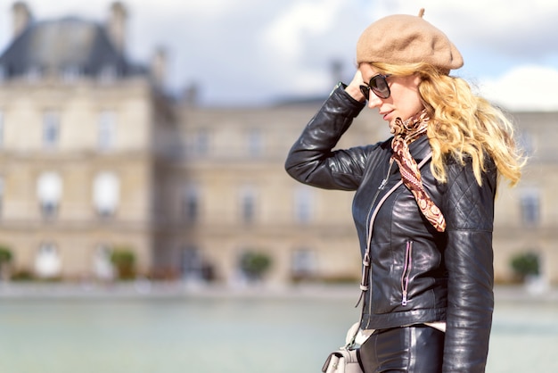 Woman in Paris, France