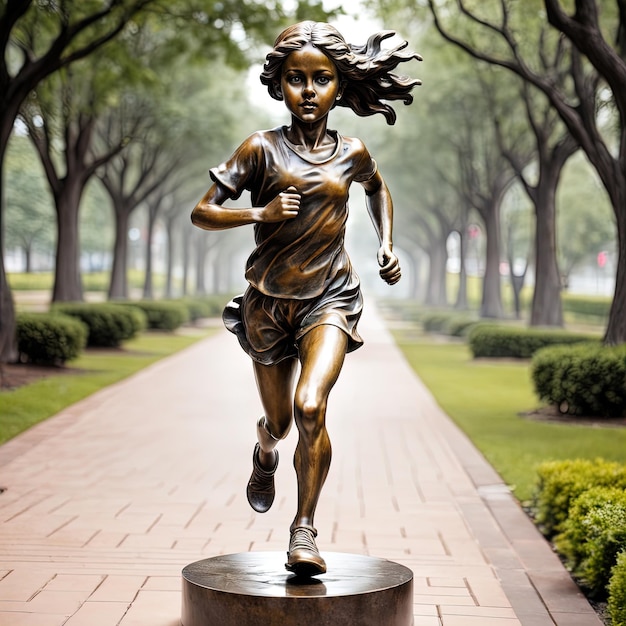 woman running in a parkyoung woman running on the street