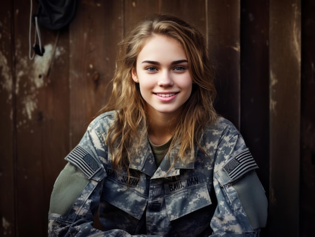 Woman serves as a dedicated and fearless soldier