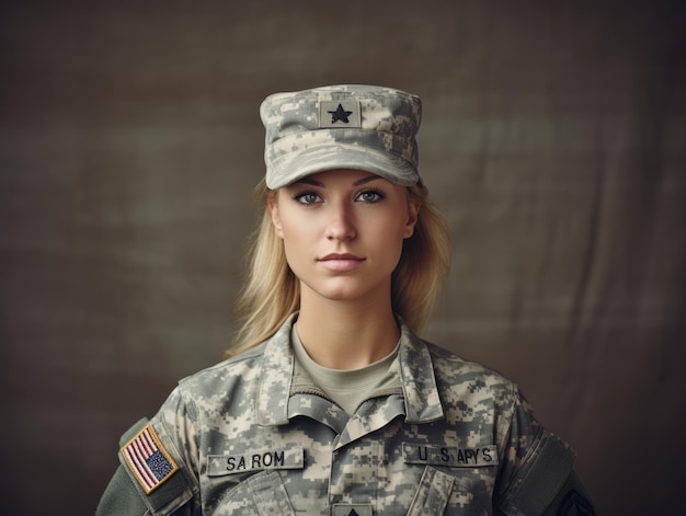 Woman serves as a dedicated and fearless soldier