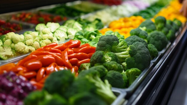 Woman Shopping for Groceries in a Supermarket Aisle Food Price Inflation Concept