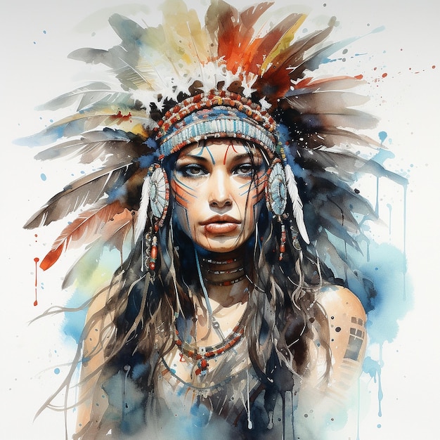 Premium AI Image | woman spirit