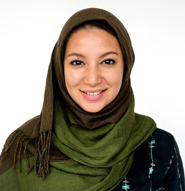 Woman standing and posing for photoshoot