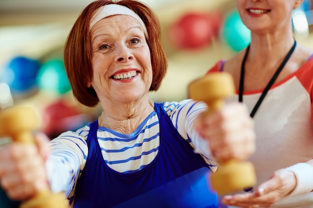 Allenamento della donna