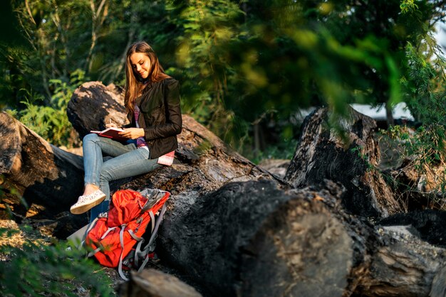 Woman traveller