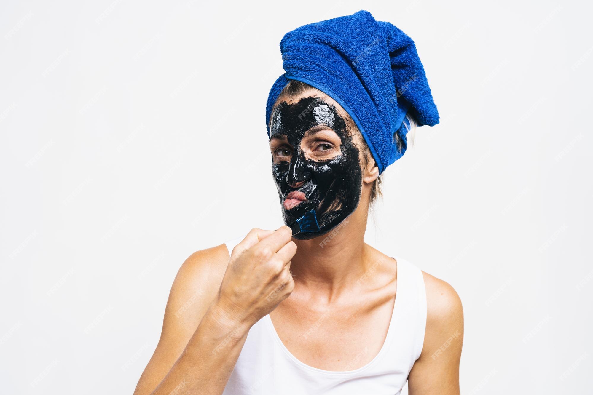 Beautiful Woman Face Mask