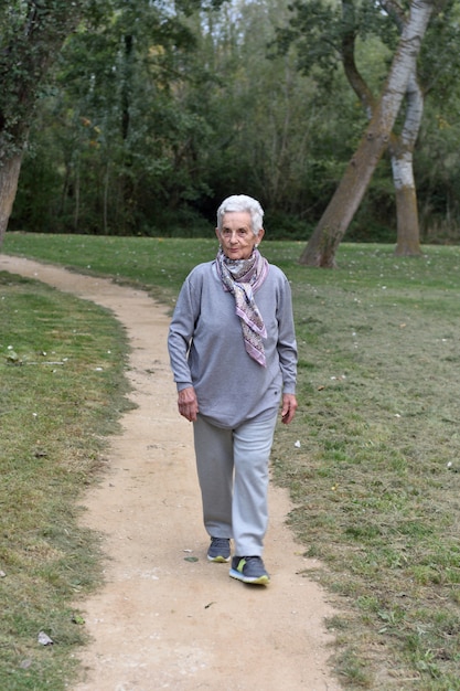 Woman walking on outdoors