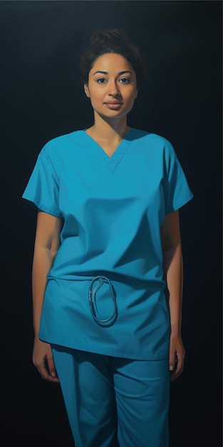 Photo woman wearing nurse uniform