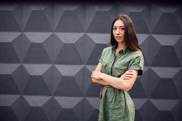 Woman with arms crossed