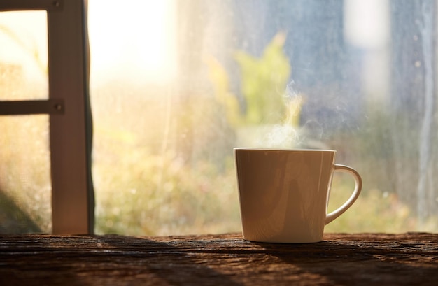 Photo woman with cup of coffee 165