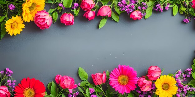 Woman with Flowers