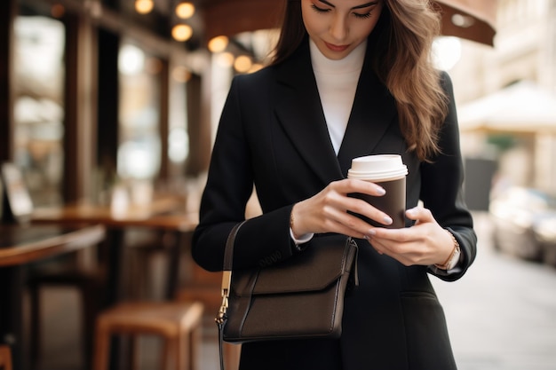 Woman with mobile phone