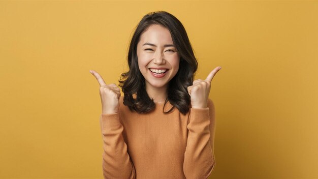 Photo a woman with a smile that says quot i love you quot