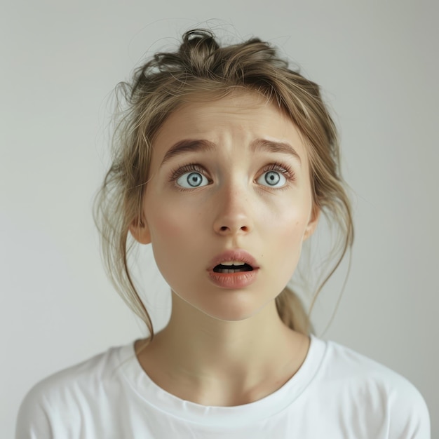 Woman With Surprised Look