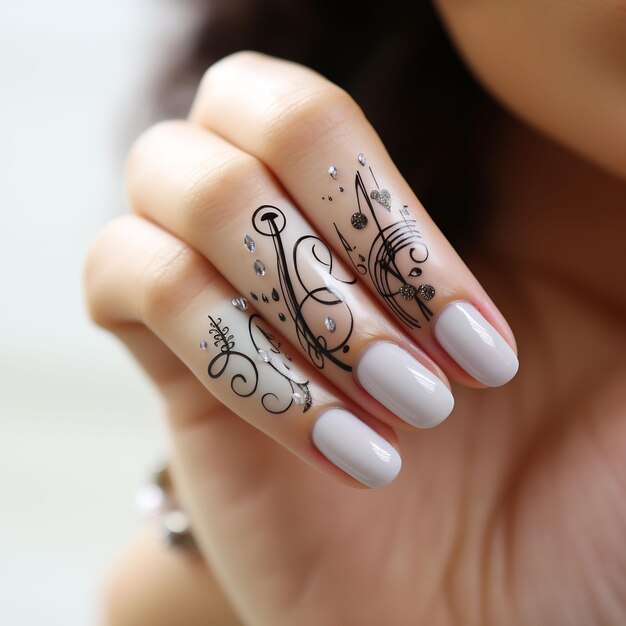 MUSIC NOTES FINGER TATTOO ………………………………………………………………………………. Tattoo's and  bod... | Instagram