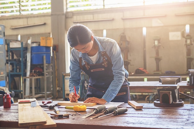 woman working at factory