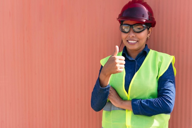 Woman working in the industry